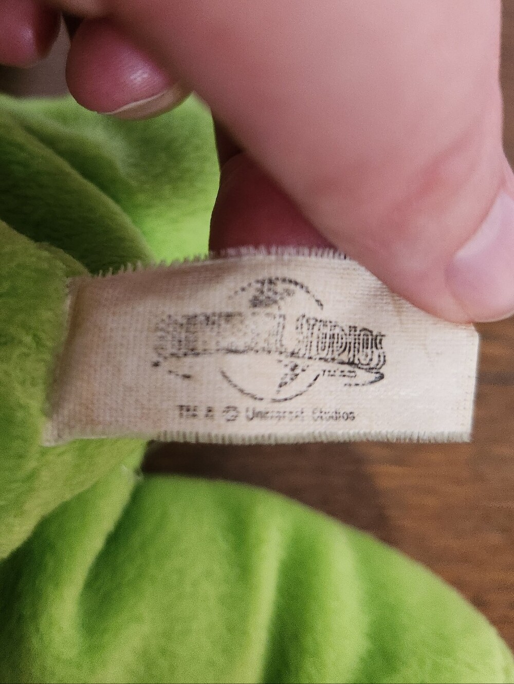 8in Universal Studios Small Lime/Moss Green Teddy Bear - Picture 3 of 4